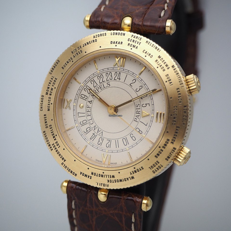 Van Cleef & Arpels Traveler Worldtime/ Reveil