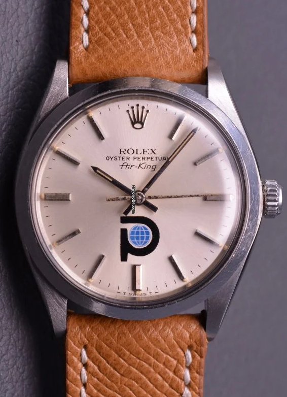 Rolex Air King Intairdril Petrol Dial 5500