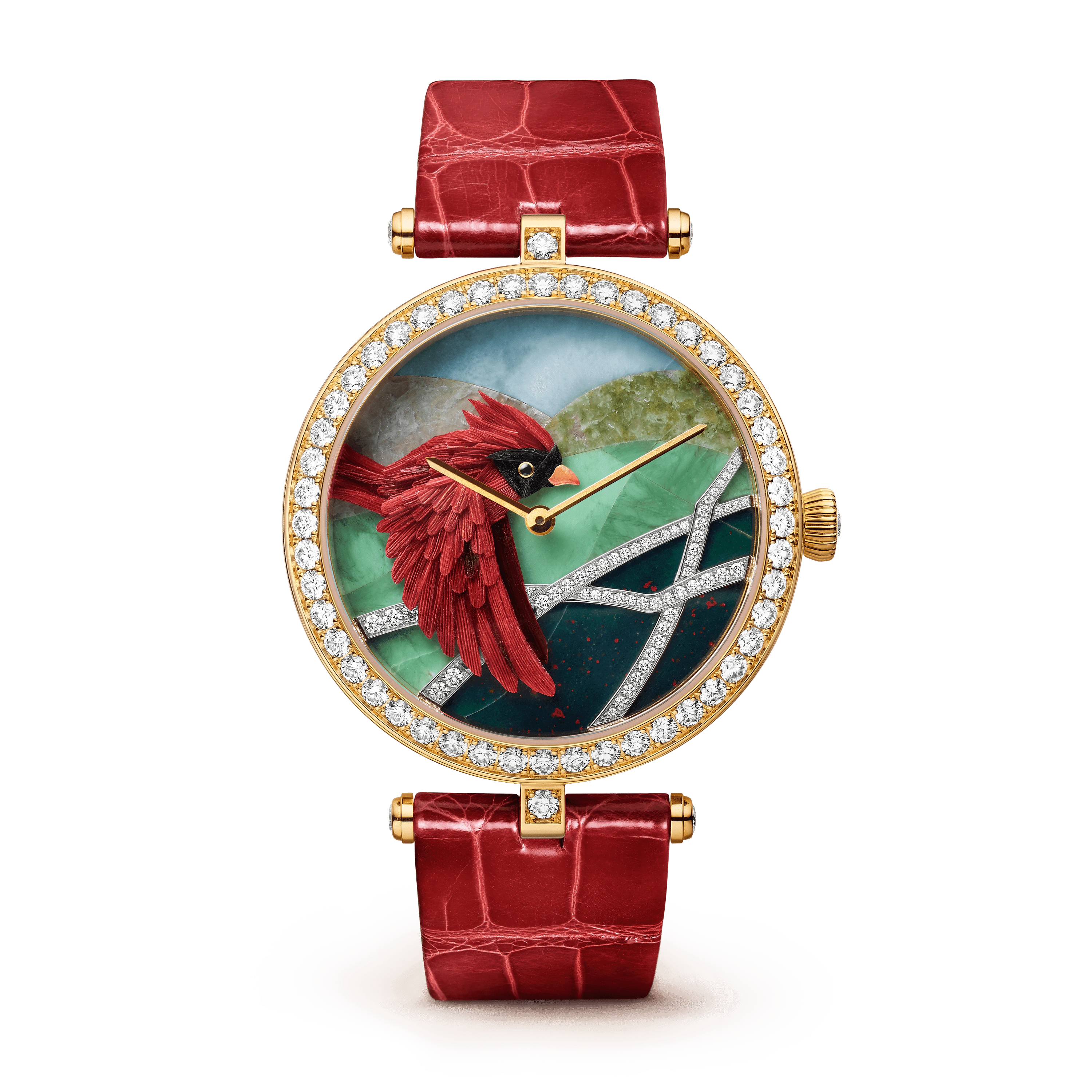 Van Cleef & Arpels Lady Arpels Cardinal Carmin Watch