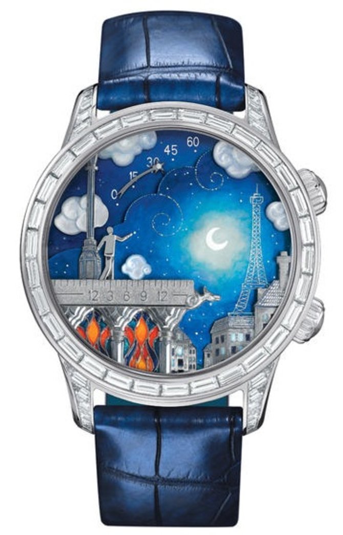 Van Cleef & Arpels Swiss watch Midnight Poetic Wish