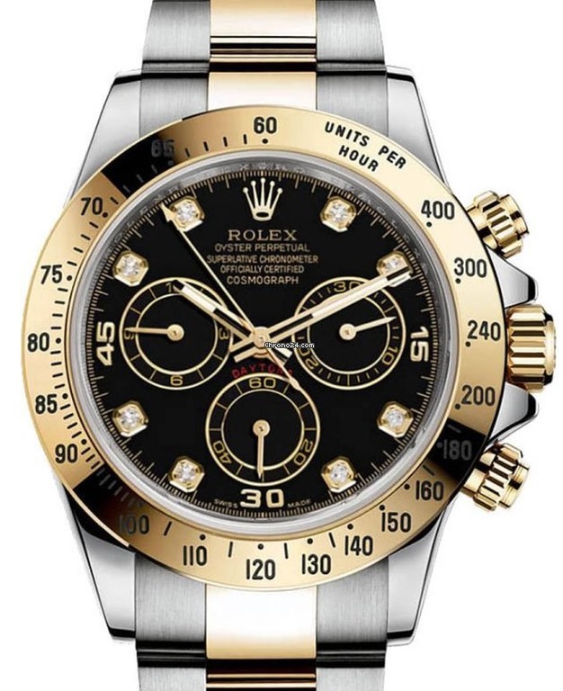 Rolex Daytona Cosmograph Daytona Black Diamond dial 116523