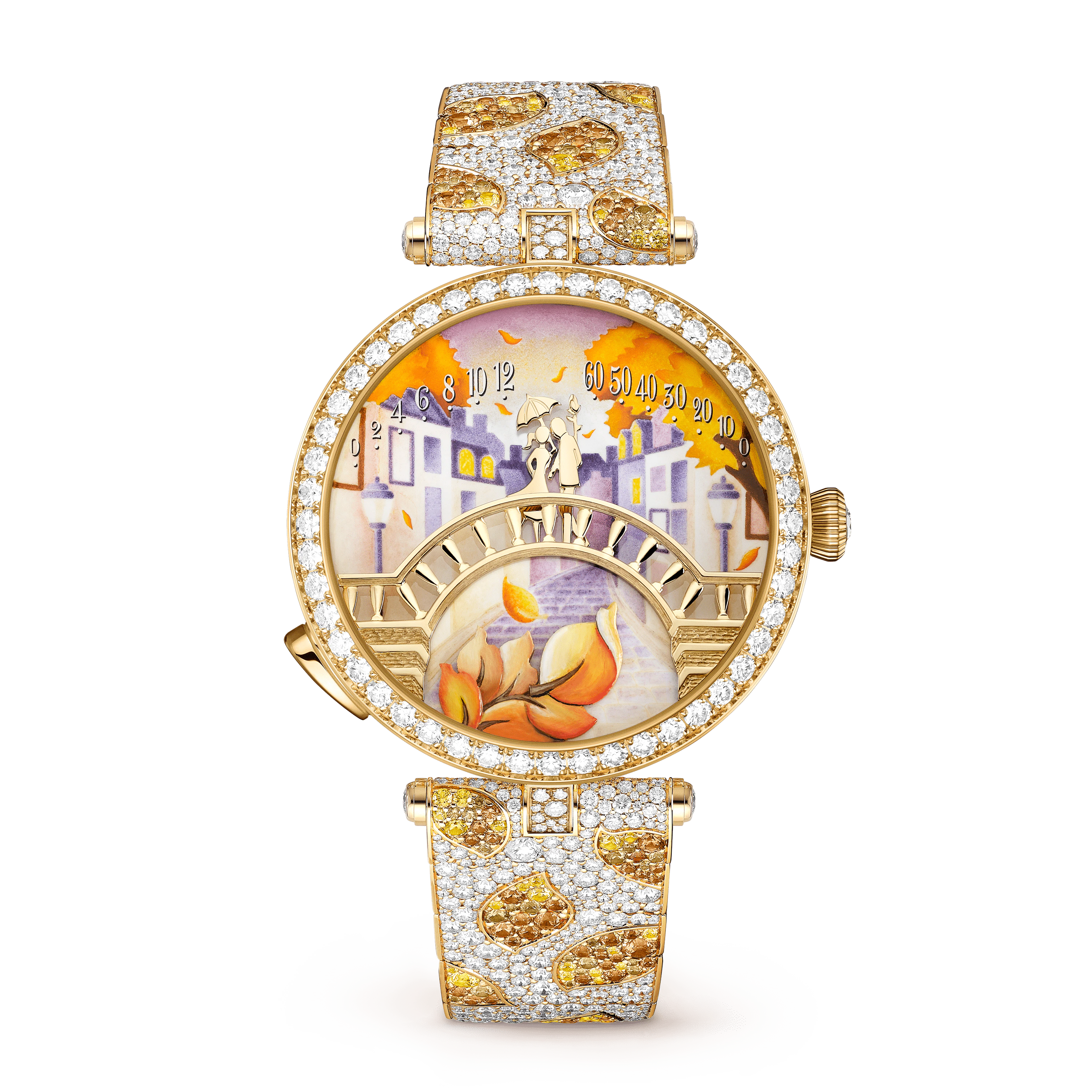 Van Cleef & Arpels Lady Arpels Pont des Amoureux Automne watch