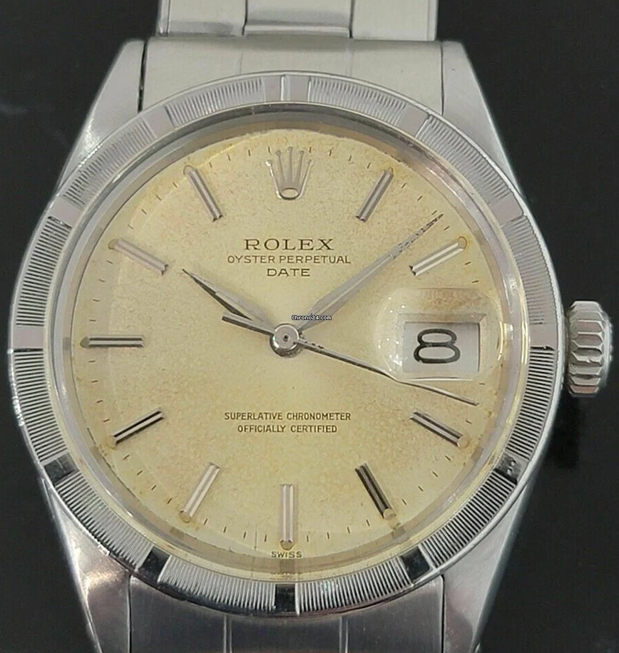 Rolex Date Oyster Perpetual 1960s Vintage 1501