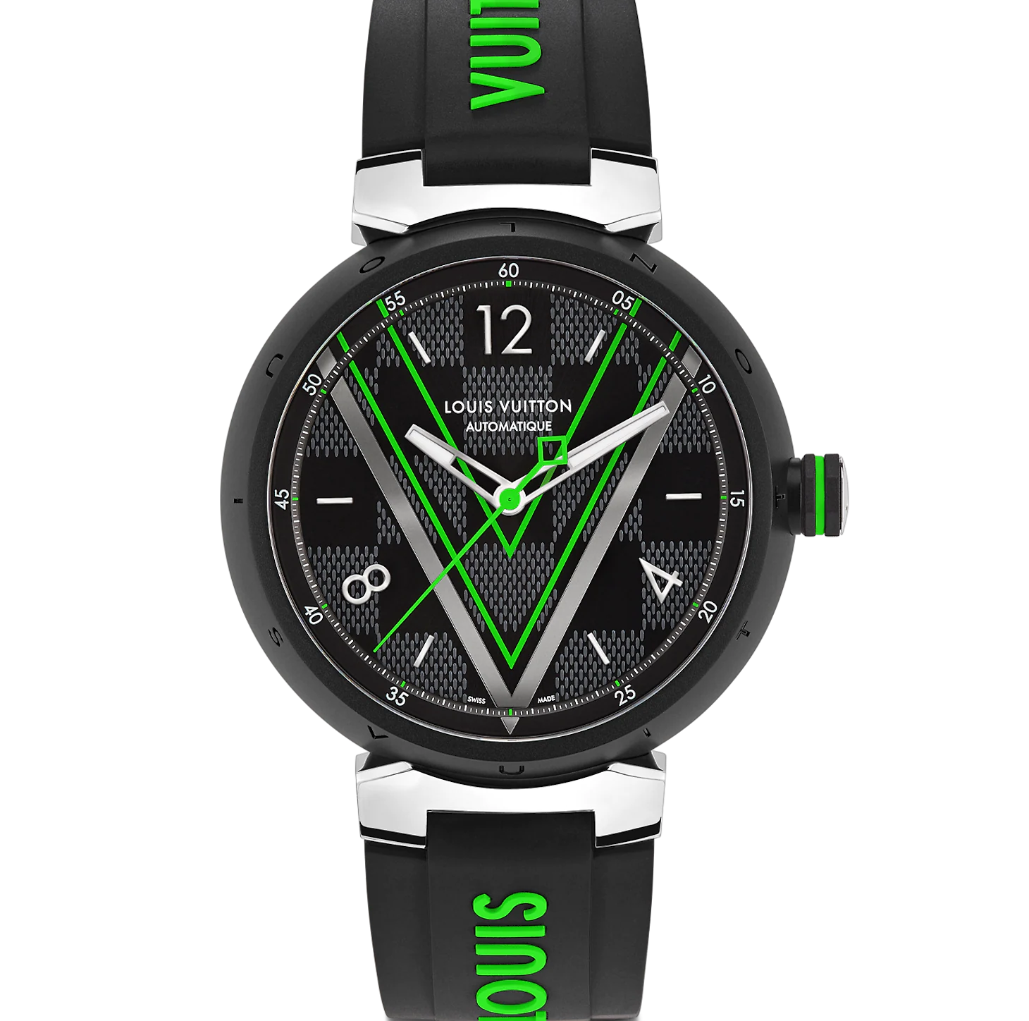 Louis Vuitton Tambour Damier Graphite Race