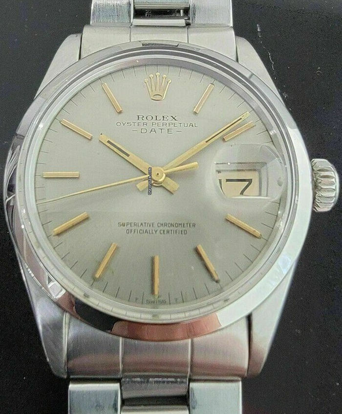 Rolex Date Oyster Perpetual Blue 