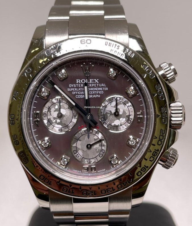 Rolex Daytona Crystals Perlmutt Dial 116509