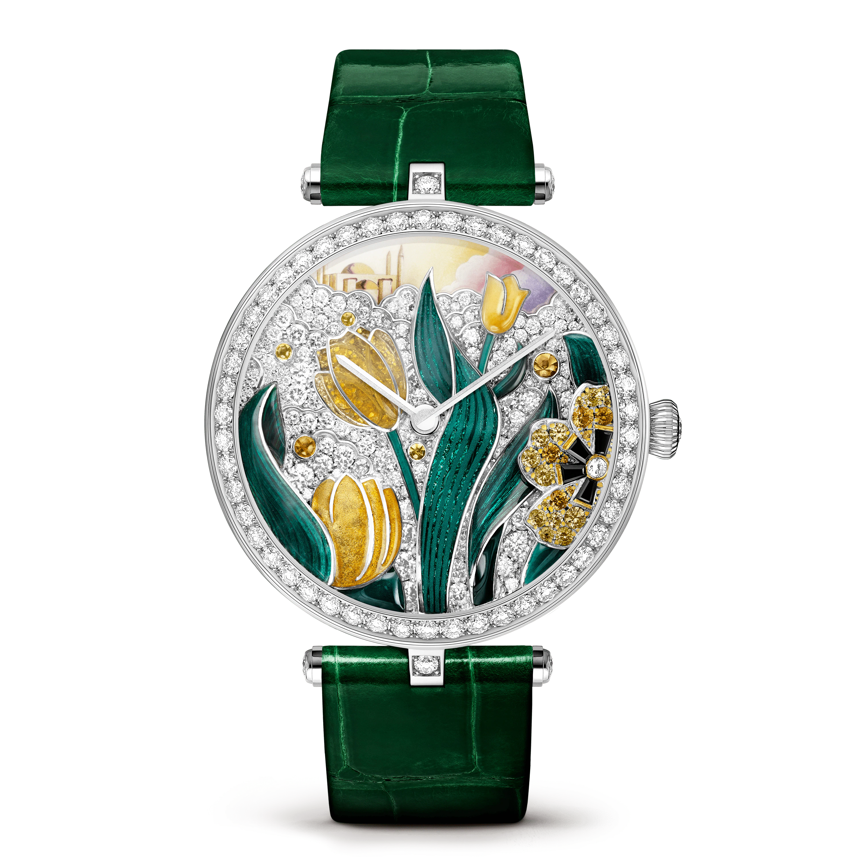 Van Cleef & Arpels Lady Arpels Poème Tulipe watch