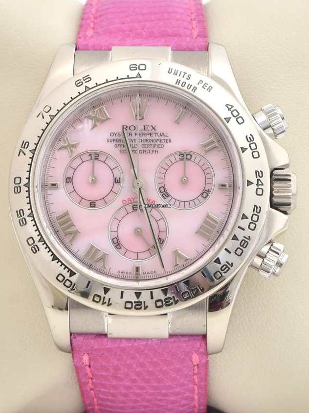 Rolex Daytona Beach Pink Mother of pearl 116519