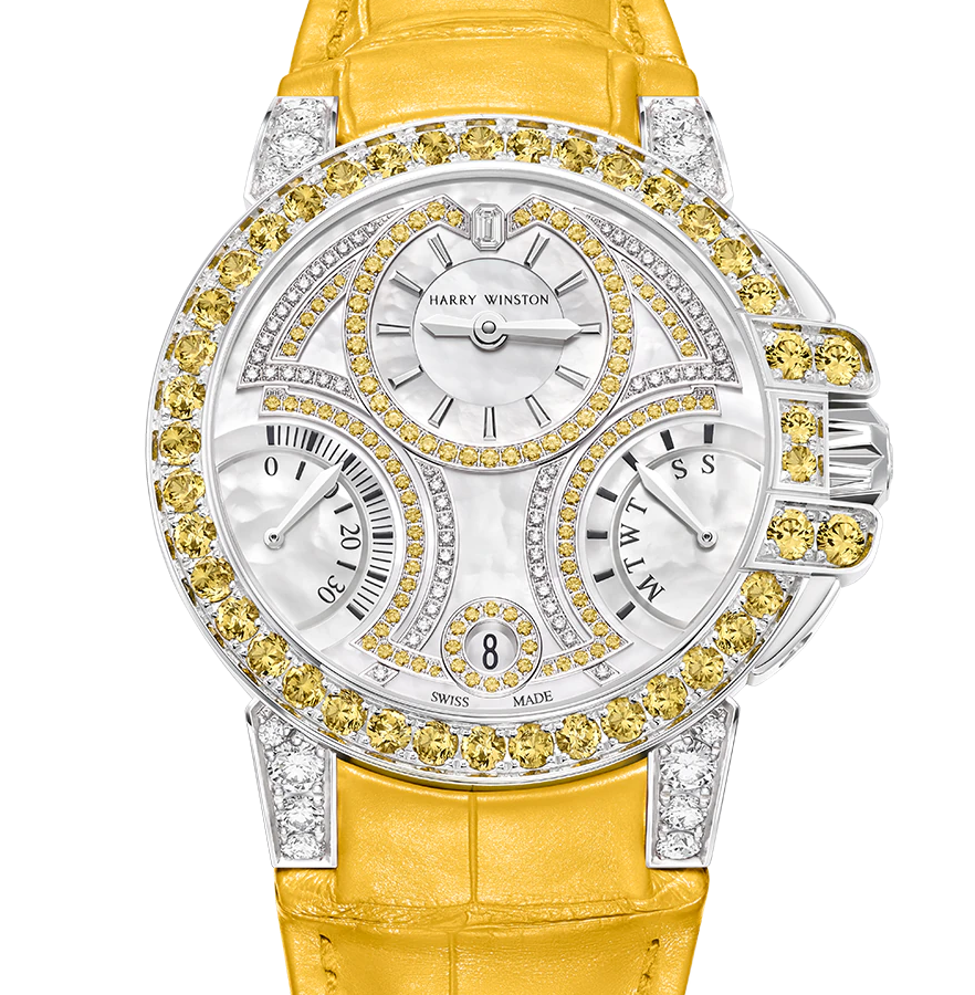 Harry Winston Ocean Biretrograde Yellow
