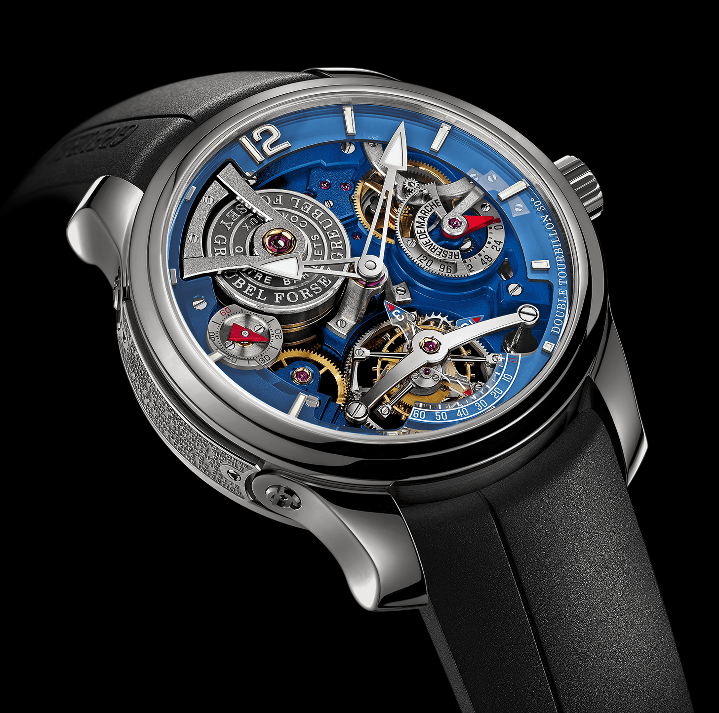 Greubel Forsey Double Tourbillon Technique Blue