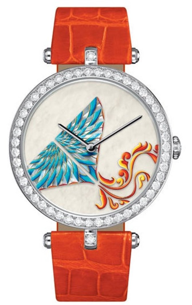 Van Cleef & Arpels Lady Arpels Poetry of Time Cerf-Volant Cyan