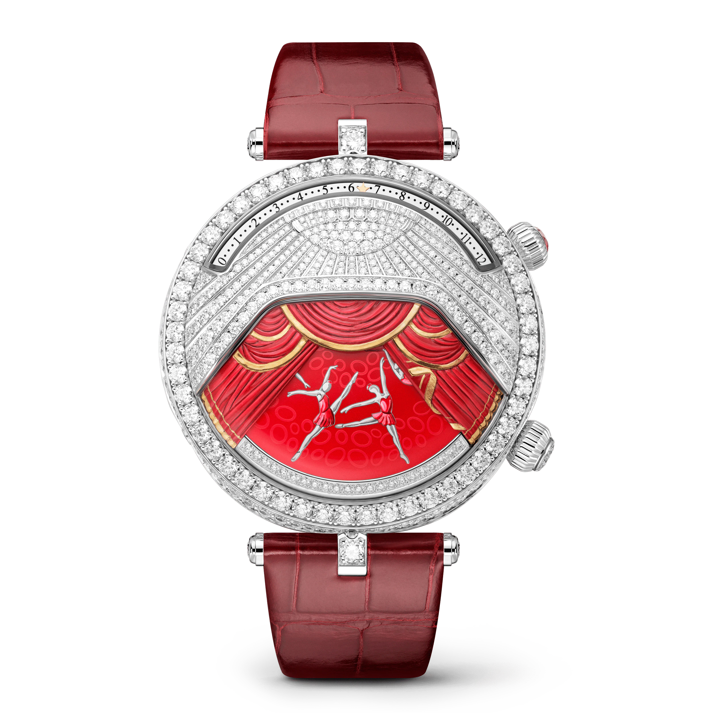Van Cleef & Arpels Lady Arpels Ballerine Musicale Rubis watch