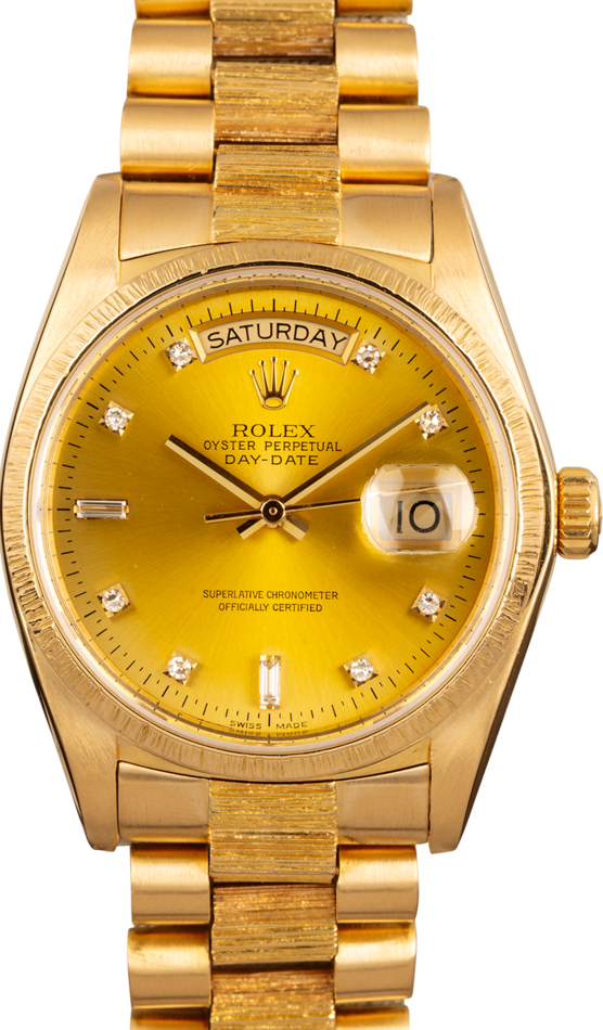 Rolex President Day-Date Bark Finish 18078