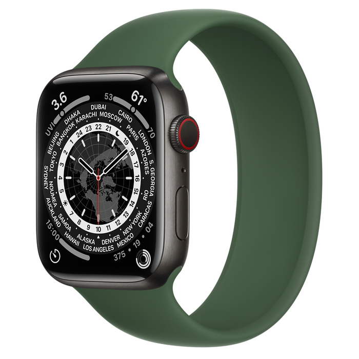 Apple Watch Edition GPS + Cellular 45mm Space Black Titanium Case with Solo Loop