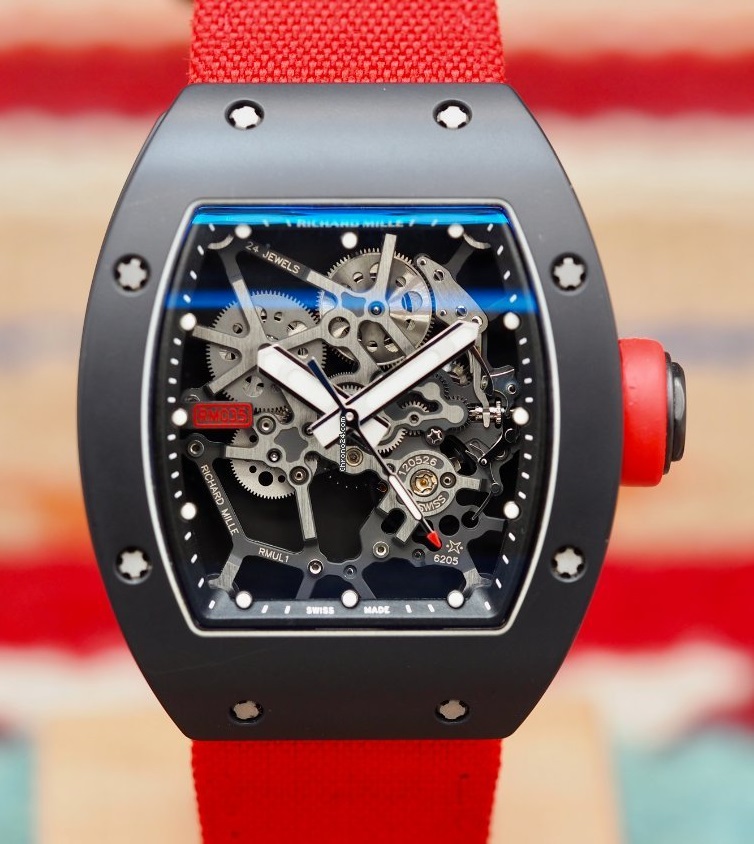 Richard Mille RM035 Rafael Nadal Baby Nadal red button