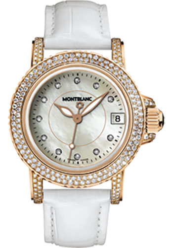 Montblanc Sport Sport Lady Red Gold Diamonds Watch