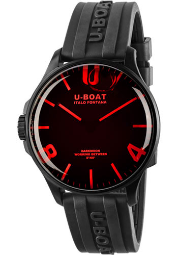 U-Boat Darkmoon 44mm Red Glass IPB Watch