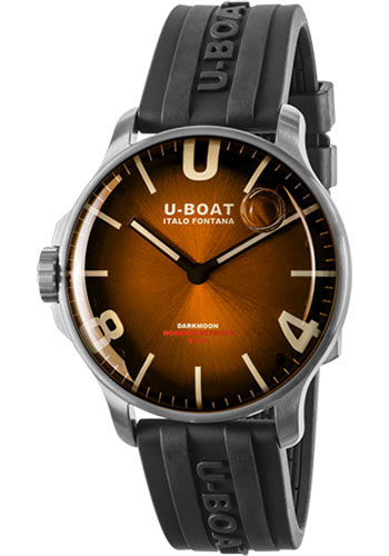 U-Boat Darkmoon 44mm Brown SS Soleil Watch