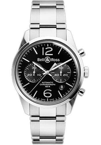 Bell & Ross Vintage BR 126 Officer Chronograph Watch