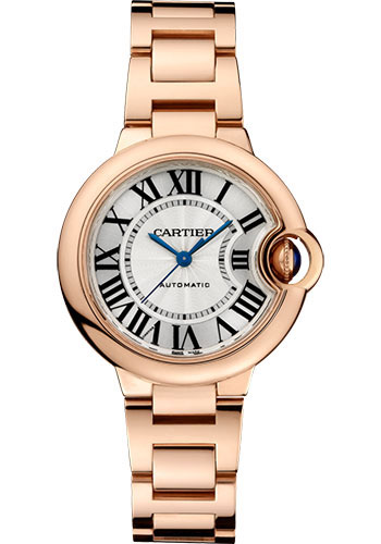 Cartier Ballon Bleu de Cartier Watch - 33 mm Pink Gold Case